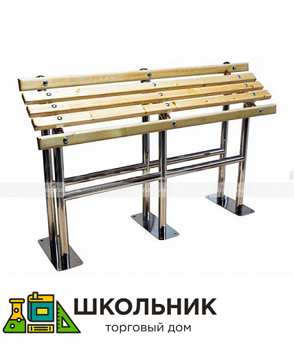 Скамья наклонная для улицы и помещений